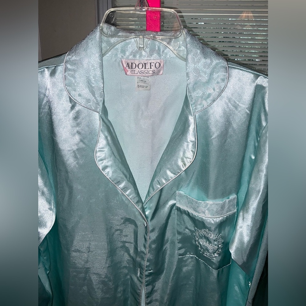 Adolfo Classics Vintage Ladies Sleepwear Size L - Picture 7 of 7